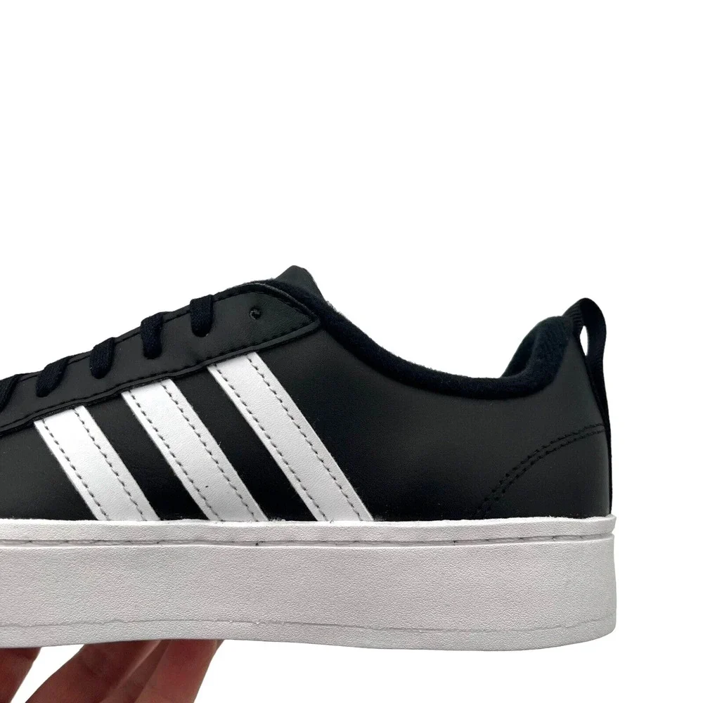 Adidas StreetCheck Youth Boys Girls Sneakers Sz 4 Black‎ White Classic Shell Toe